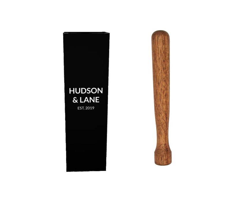 Hudson & Lane Wooden Cocktail Bar Muddler - Image 1